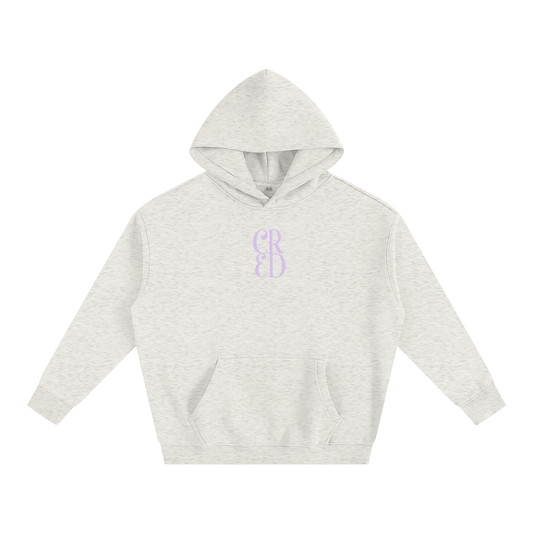 Love Cred Oversize Fleeced Hoodie
