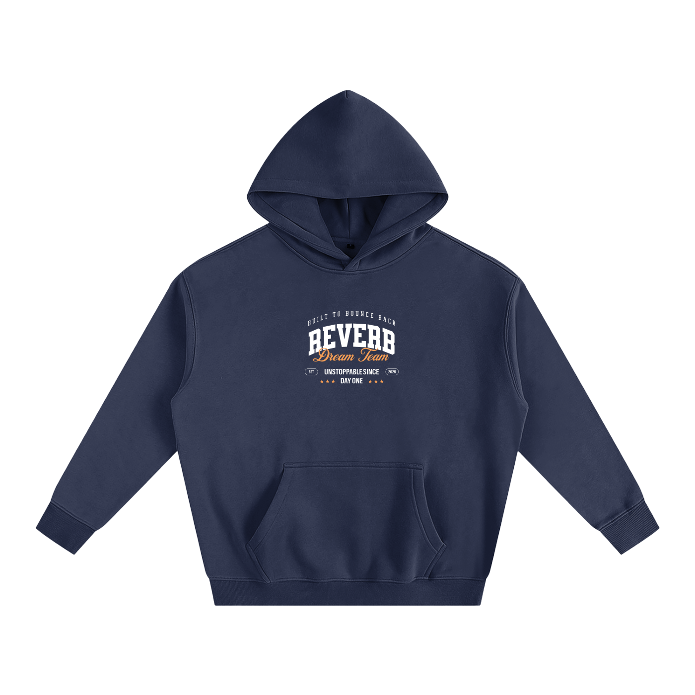Reverb - ‘Day One’ Oversize Fleeced Hoodie