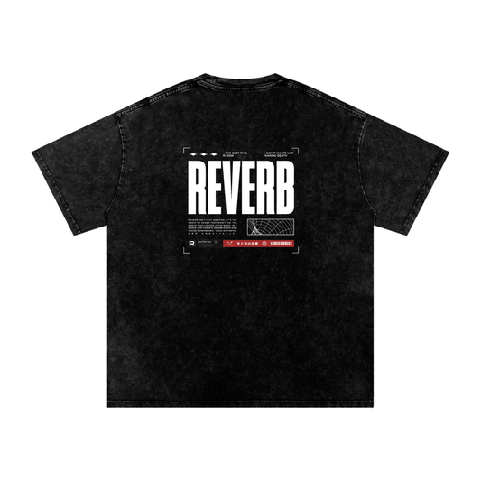 Reverb - 'Brutalism' Acid Wash Oversize T-Shirt