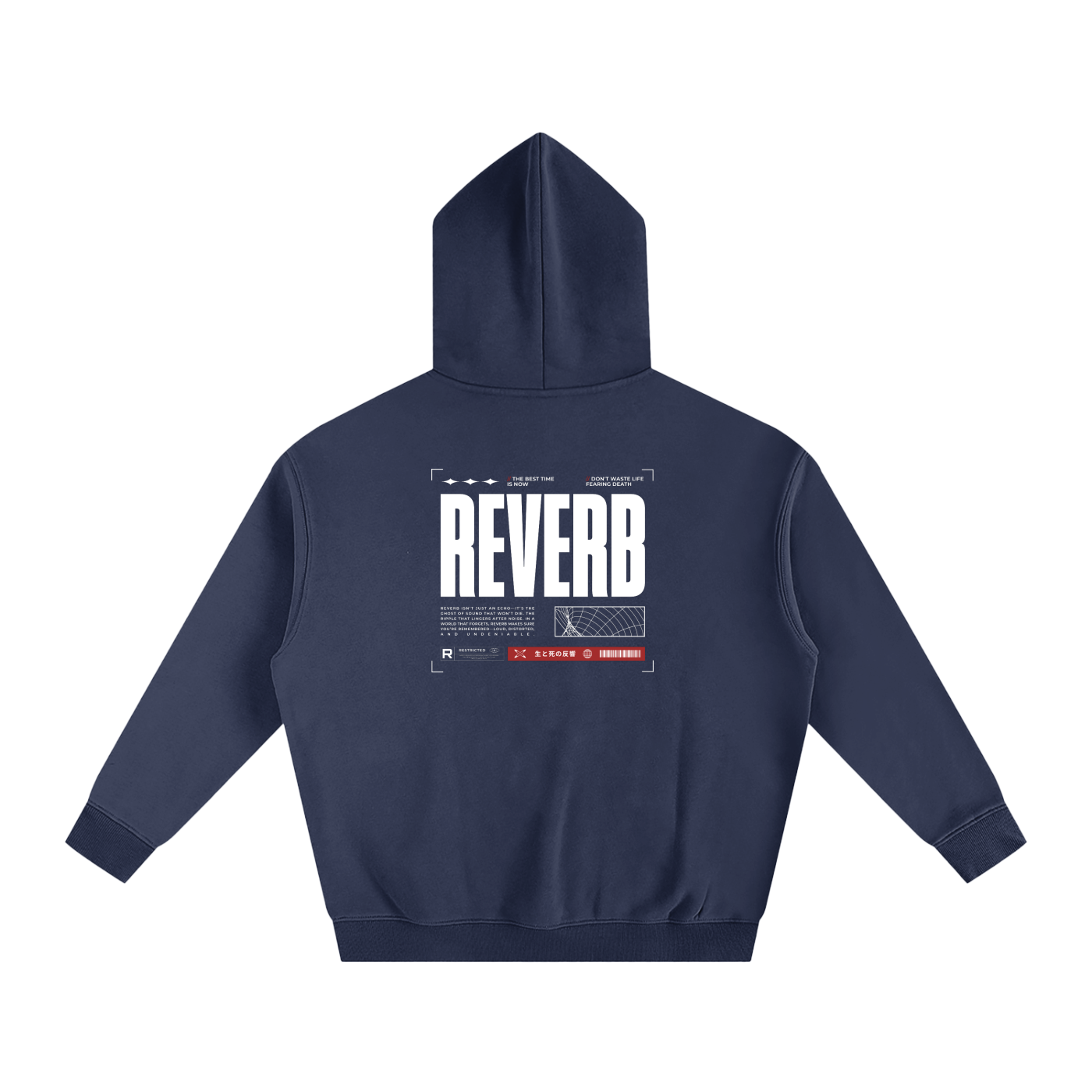 Reverb - 'Brutalism' Oversize Fleeced Hoodie