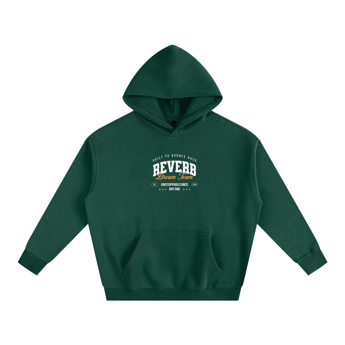Reverb - ‘Day One’ Oversize Fleeced Hoodie