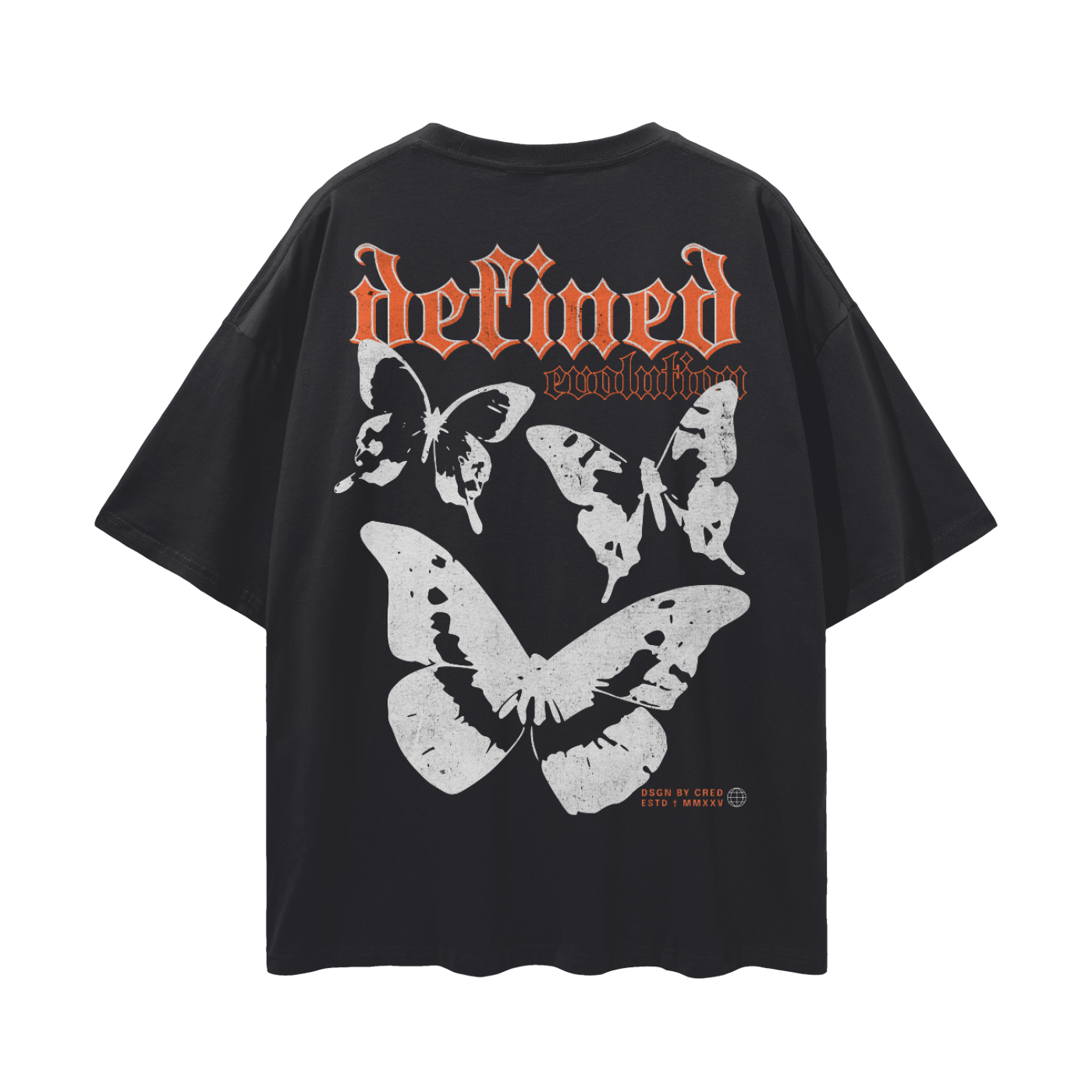 Butterfly Loose Drop Shoulder Tee