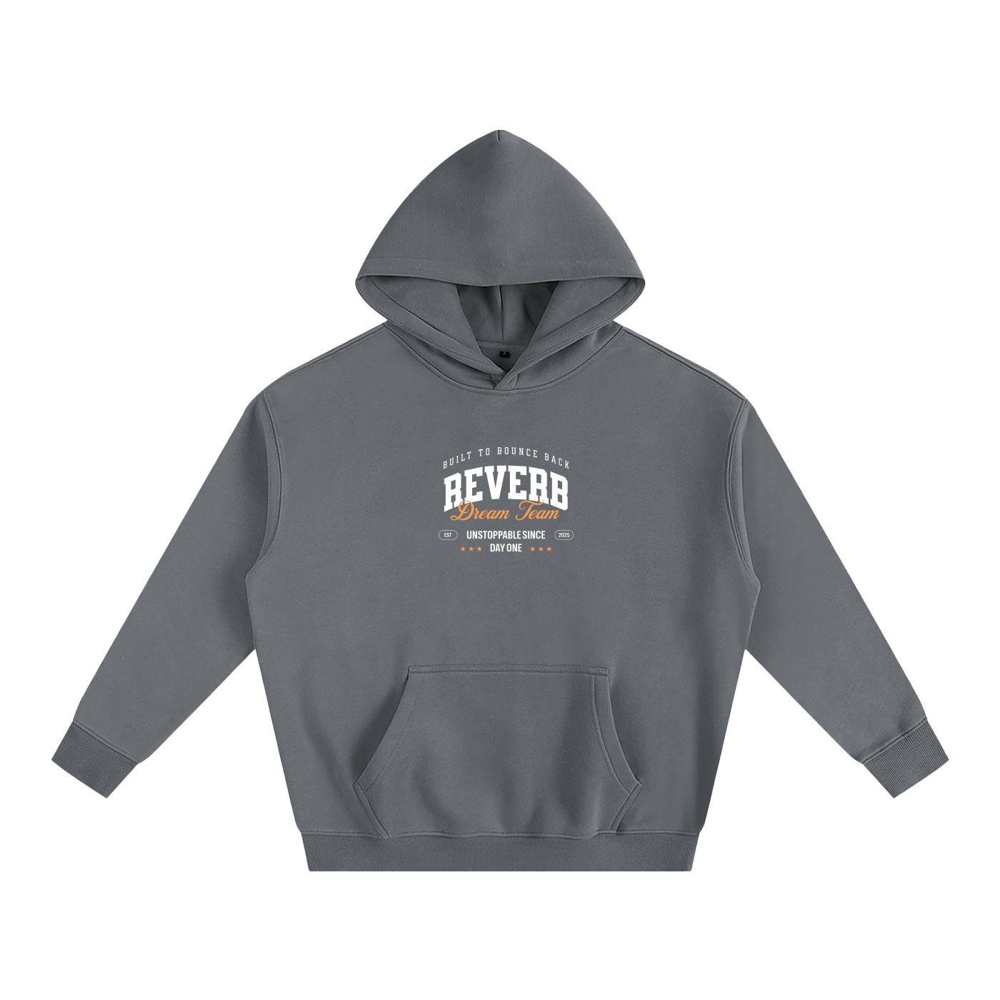 Reverb - ‘Day One’ Oversize Fleeced Hoodie