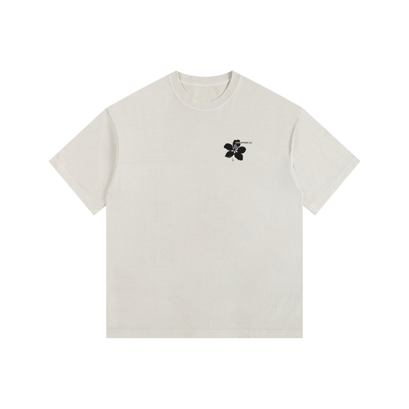 Flora - Vintage Washed Oversized T-Shirt