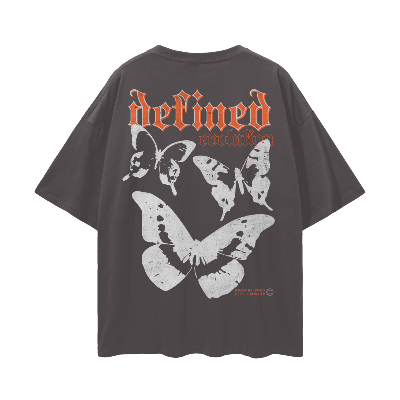 Butterfly Loose Drop Shoulder Tee