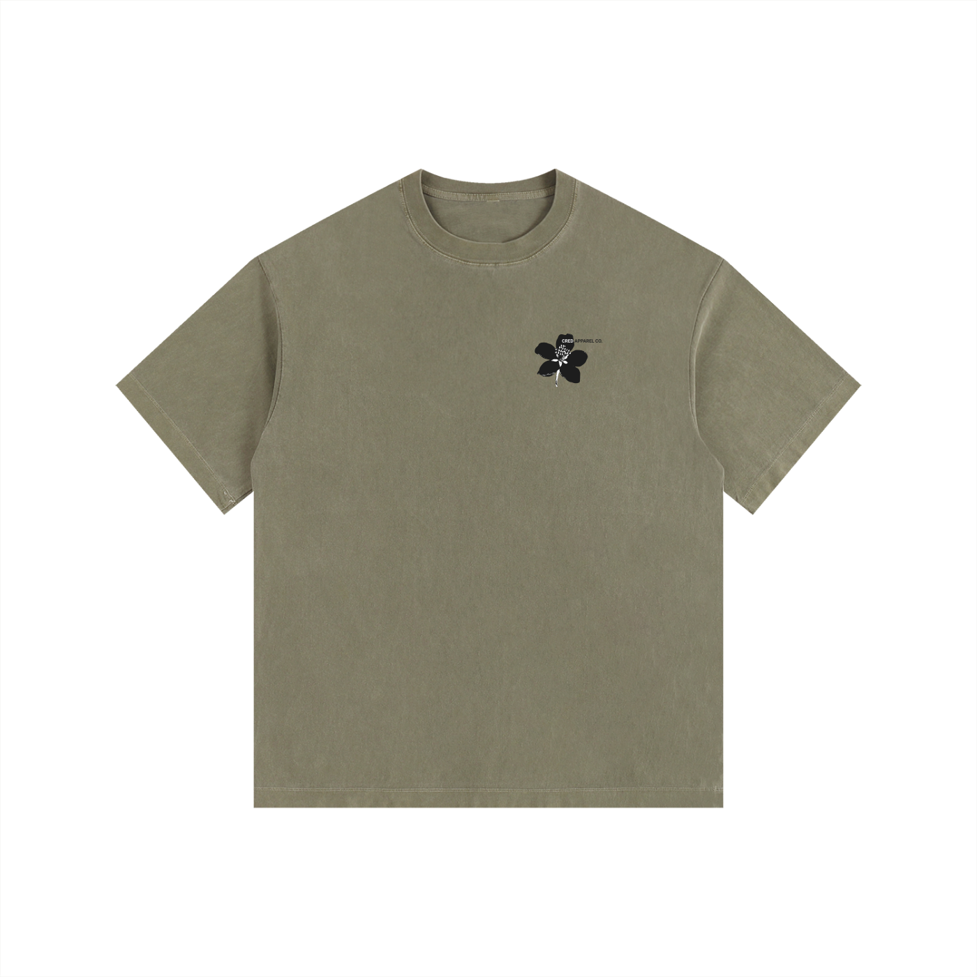 Flora - Vintage Washed Oversized T-Shirt